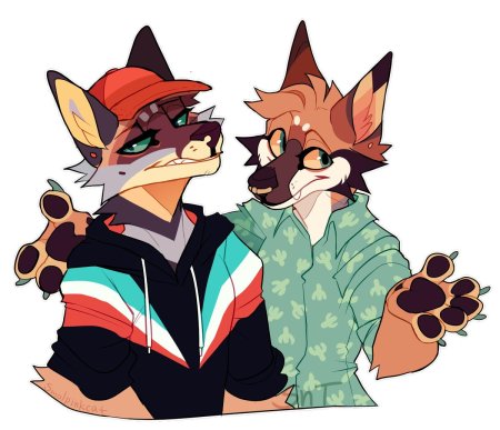 Персонажи фурри