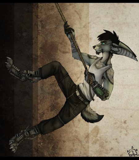 Фурри с протезами