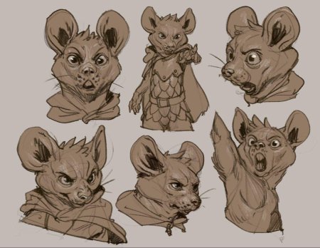 Эскиз персонажа