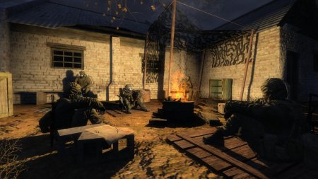 Сталкер у костра