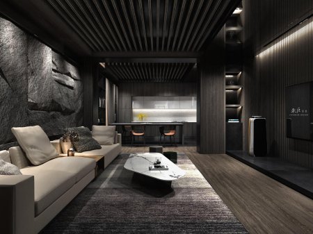 Темные интерьеры