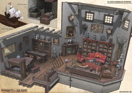 Фэнтези дом внутри