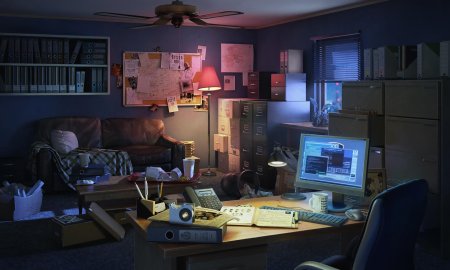 Комната детектива