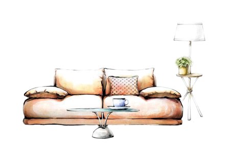 Дизайн мебели рисунок