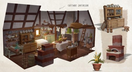 Фэнтези интерьер дома