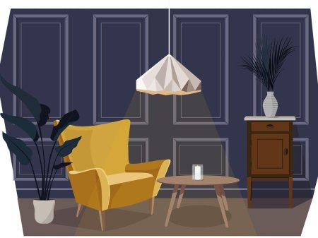 Интерьер вектор