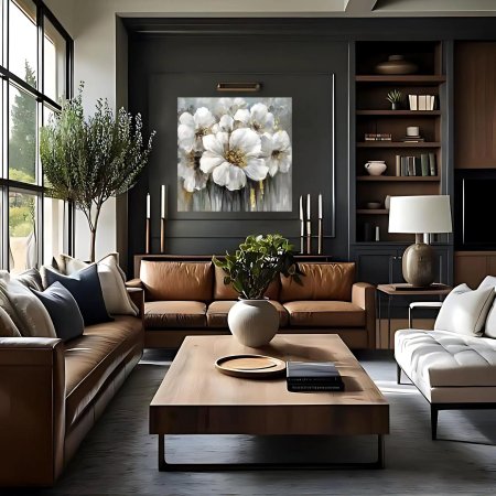 Интерьер гостинной