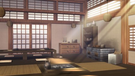 Японская энгава аниме кухня