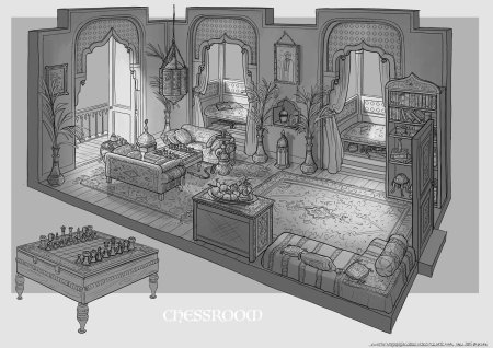 Интерьер концепт арт