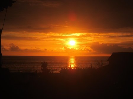 Солнце на закат