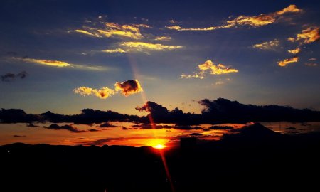 Закат солнца