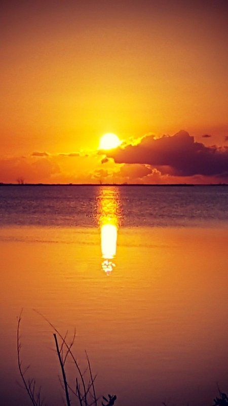 Закат пейзаж