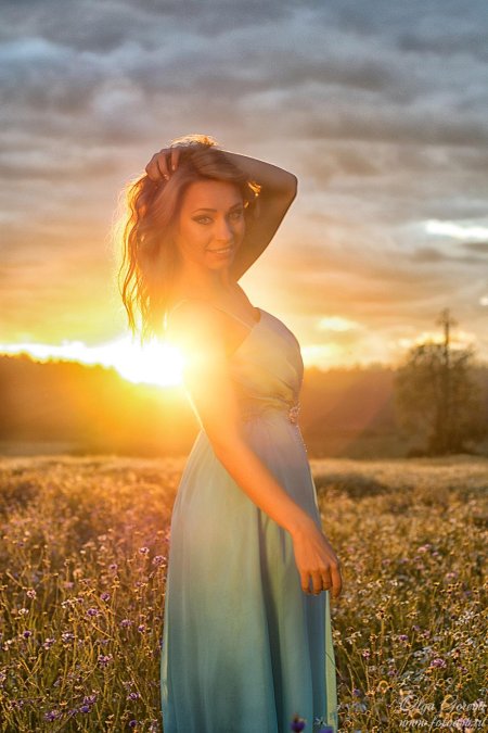 Фотосессии в поле