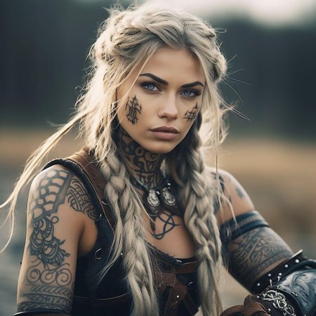 Викинг женщина