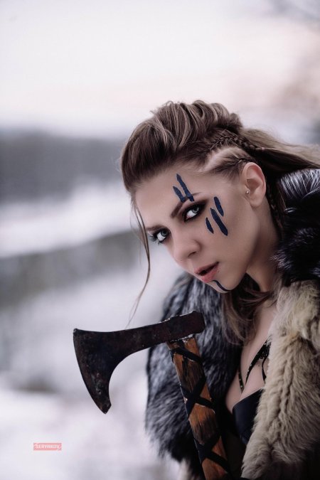 Гримр викинг девушка