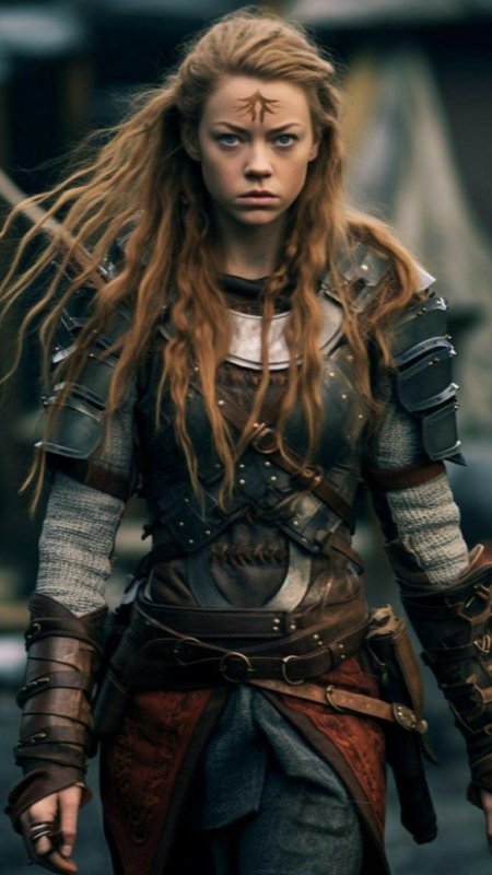 Женщины викинги воительницы