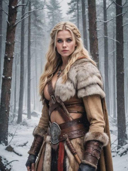 Женщина викинг