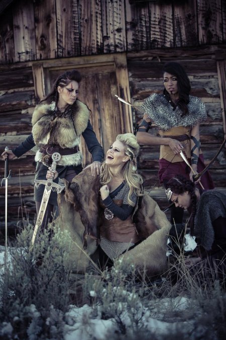Фотосет в стиле викингов
