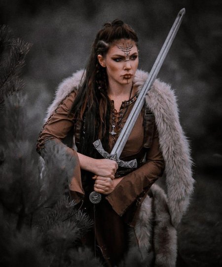 Фотосессия в стиле викингов