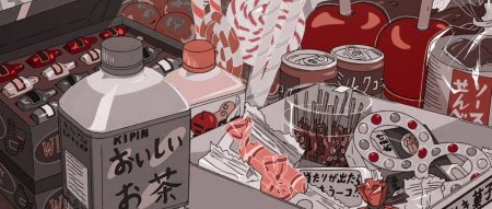 Эстетика японии -х аниме