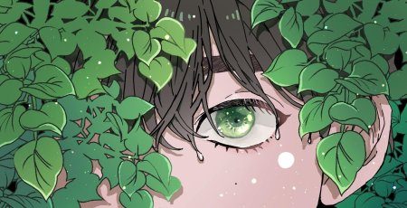 Эстэтика зелёного аниме