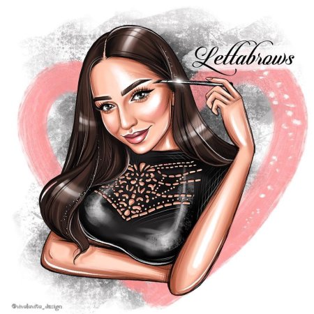 Шарж мастера бровиста