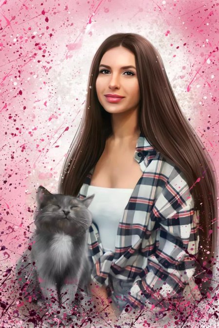 Портрет в стиле dream art