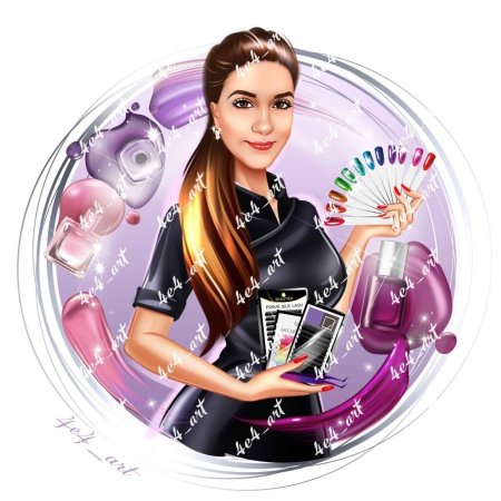 Логотип для мастера маникюра