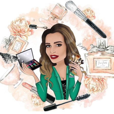 Шарж визажист