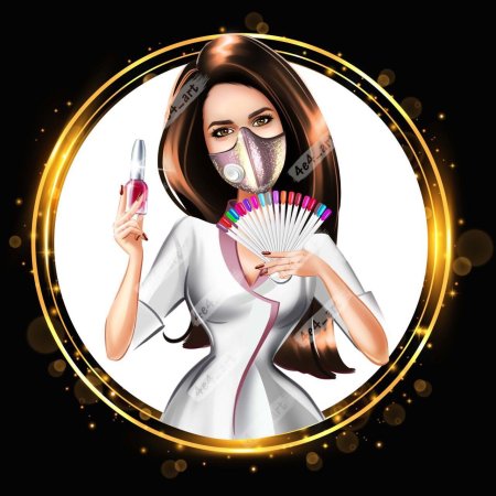 Аватарка для мастера маникюра