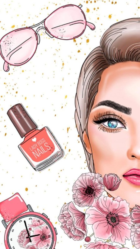 Косметика рисунки