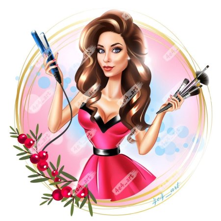 Шарж парикмахер