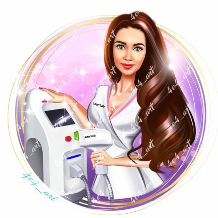 Косметолог иллюстрация