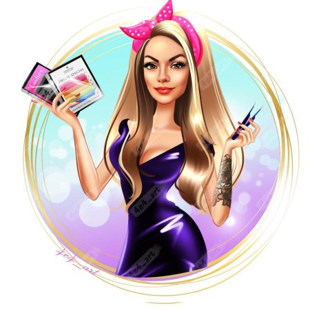 Шарж мастер маникюра