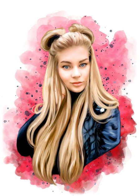 Портреты в стиле дрим арт