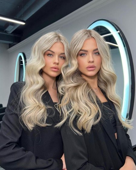 Модные оттенки блонд