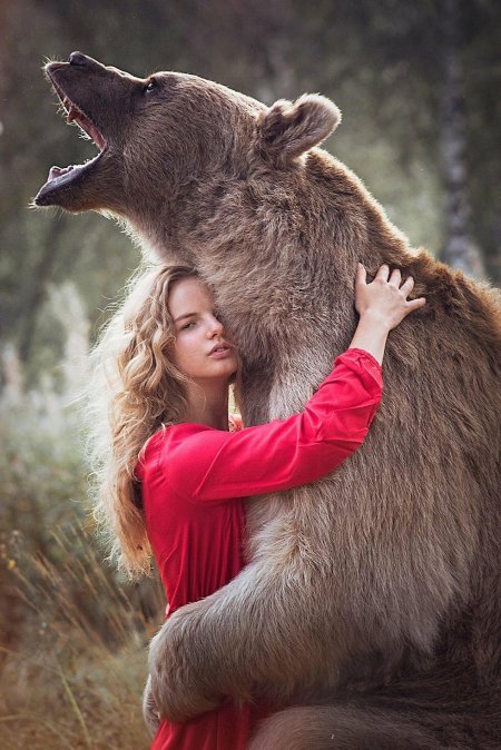 Фотосессия с медведем