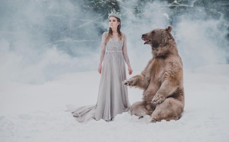 Фотосессия с медведем степаном