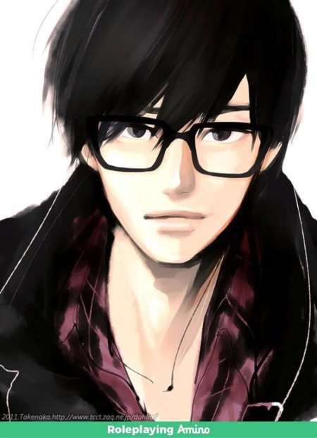 Очки в аниме мужские