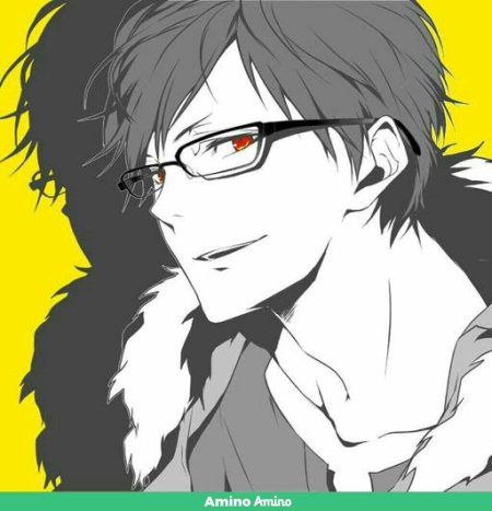 Аниме персонаж в очках