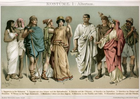 Одежда в древнем риме