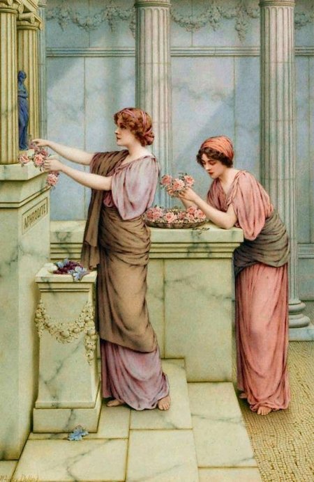 Девушки древней греции