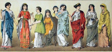 Одежда римлянок в древнем риме