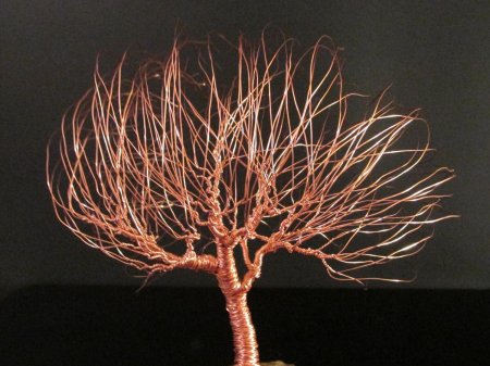 Copper wire tree
