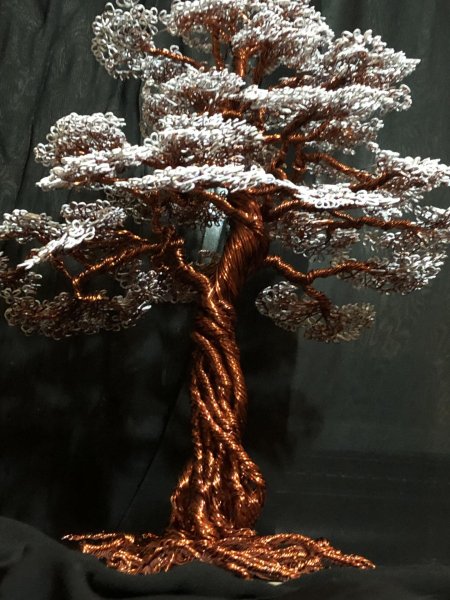 Дерево и медь