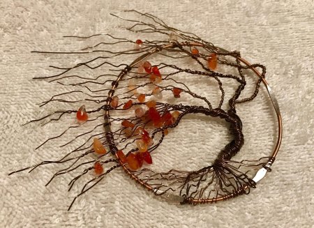 Дерево жизни из проволоки