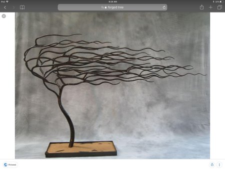 Металлическое дерево