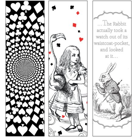 Закладка алиса в стране чудес