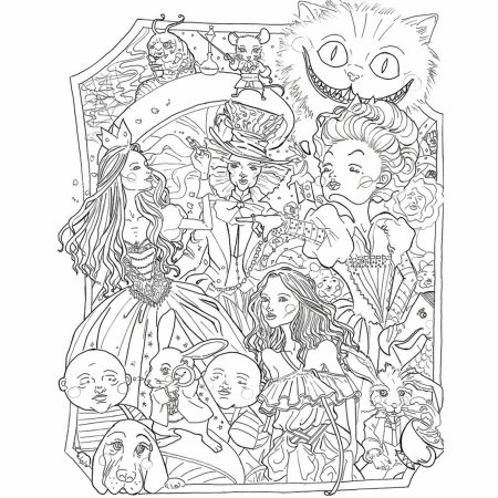 Раскраска взрослая антистресс