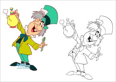 Шляпник из мультфильма алиса в стране чудес